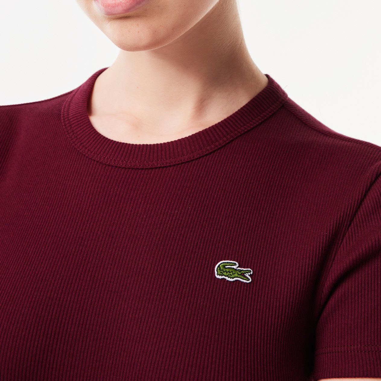 T-shirt femme Lacoste seconde main photo 3
