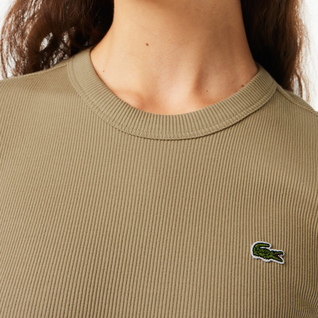 T-shirt femme Lacoste seconde main photo 3