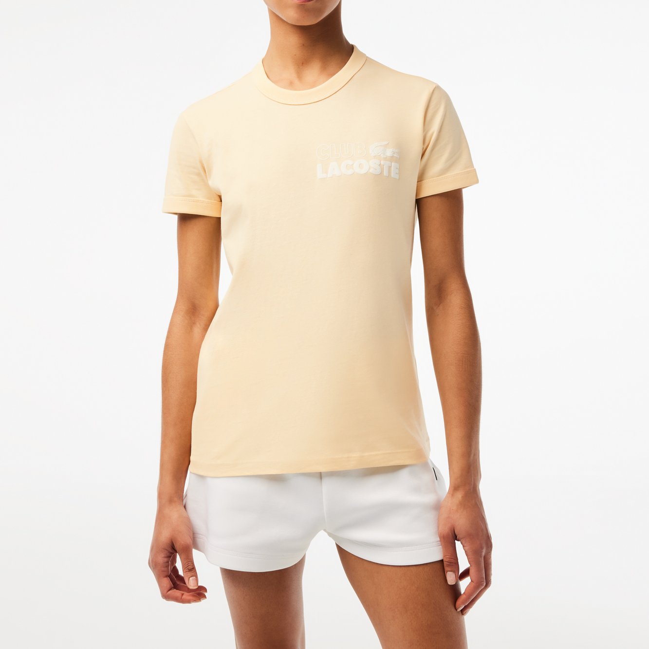 T-shirt femme Lacoste seconde main photo 2