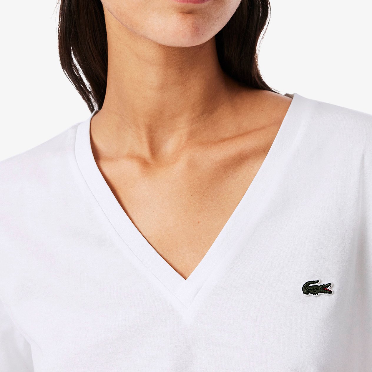 T-shirt femme Lacoste seconde main photo 2