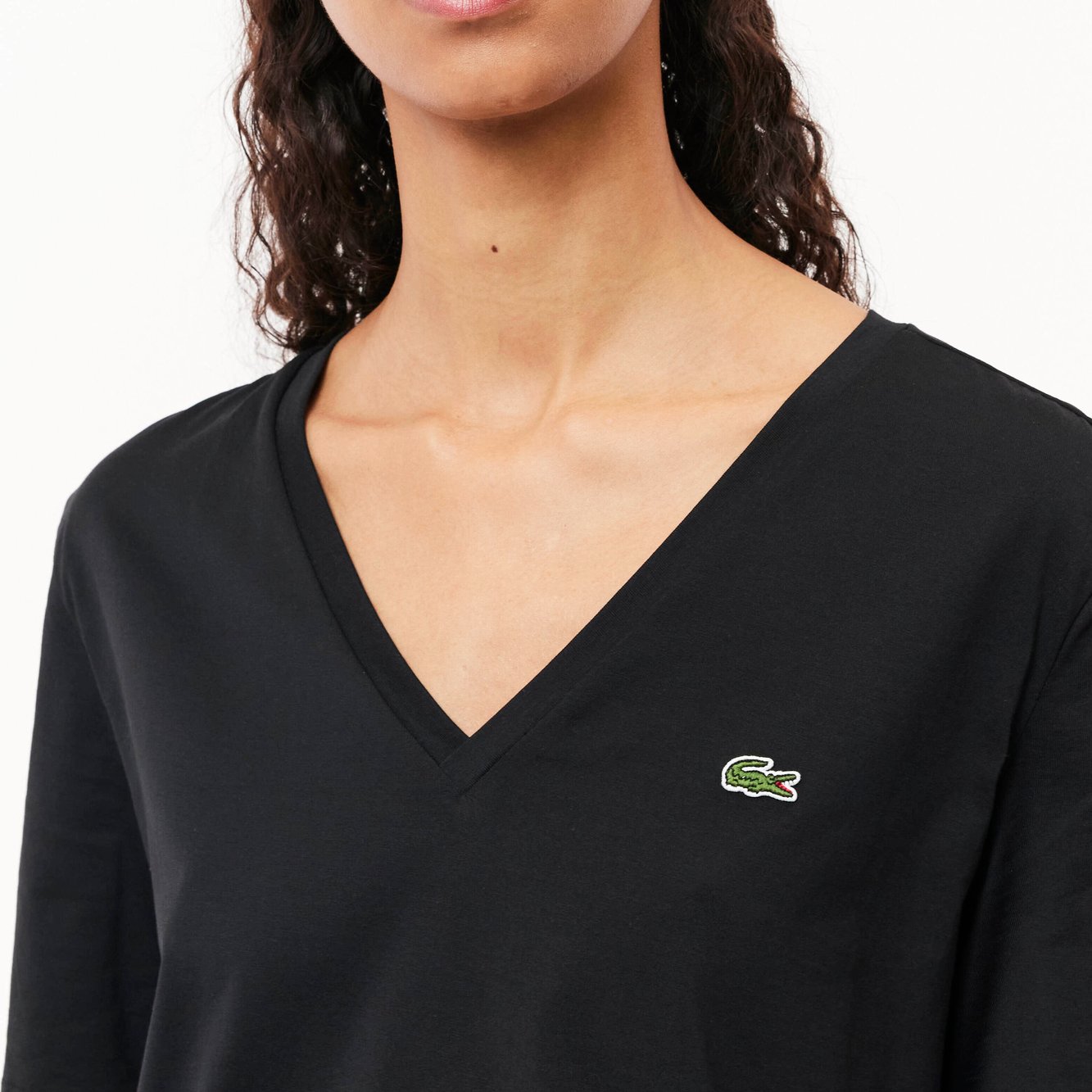 T-shirt femme Lacoste seconde main photo 3