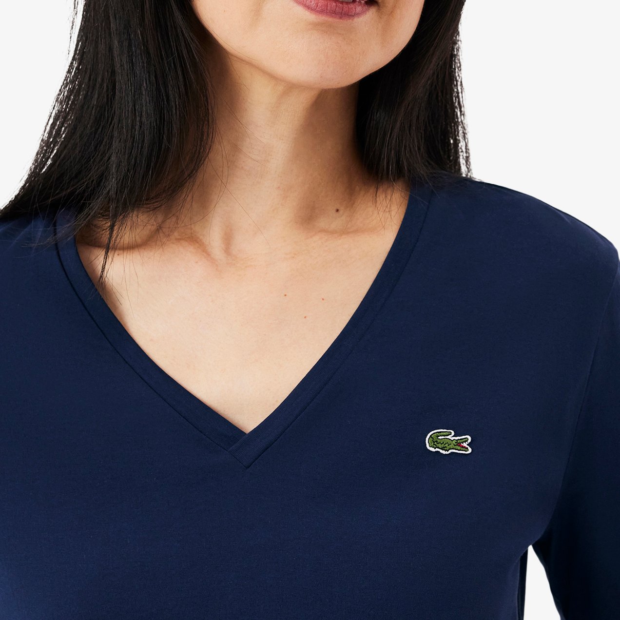 T-shirt femme Lacoste seconde main photo 3