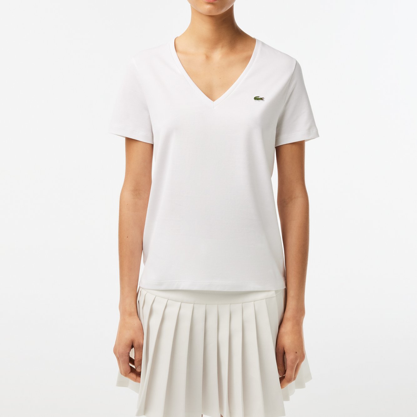 T-shirt femme Lacoste seconde main photo 3