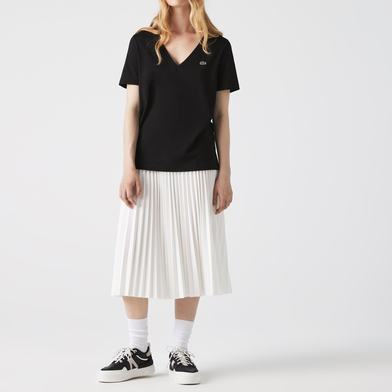 T-shirt femme Lacoste seconde main photo 2