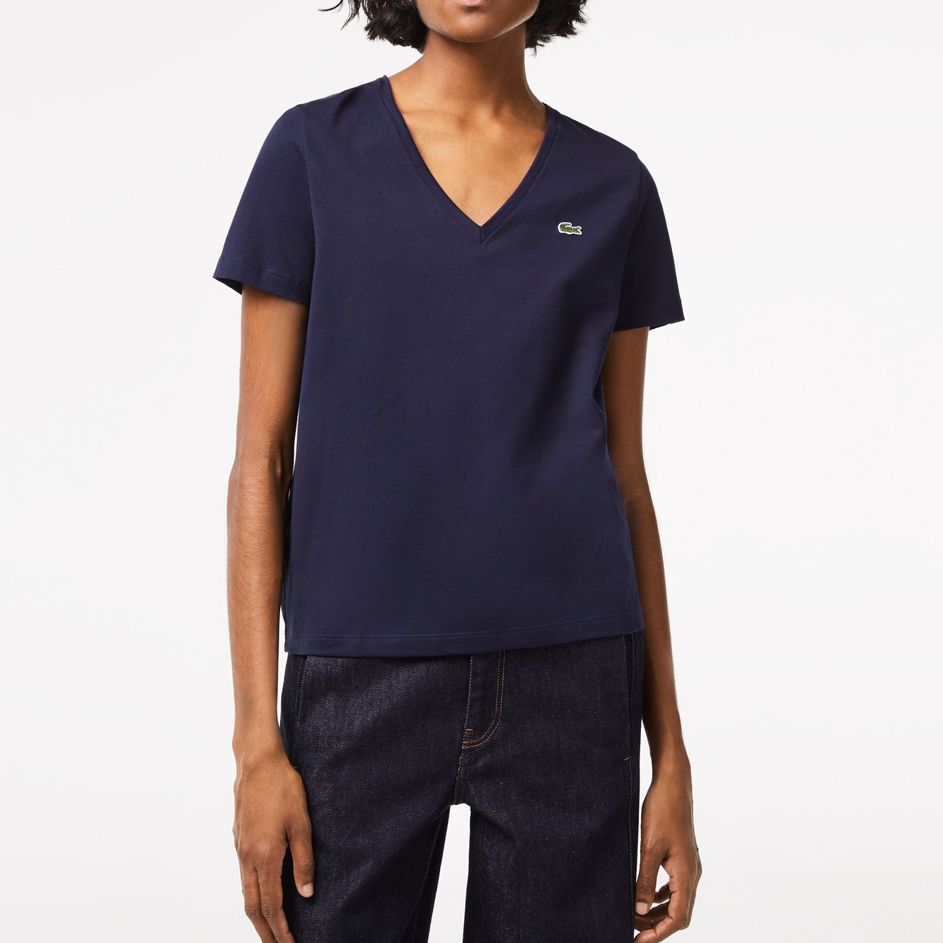 T-shirt femme Lacoste seconde main photo 2