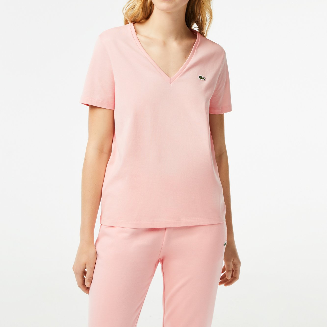 T-shirt femme Lacoste seconde main photo 3