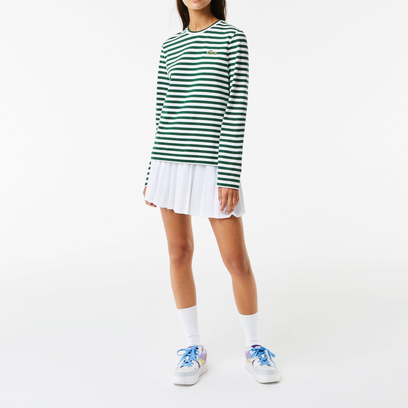 T-shirt femme Lacoste seconde main photo 3