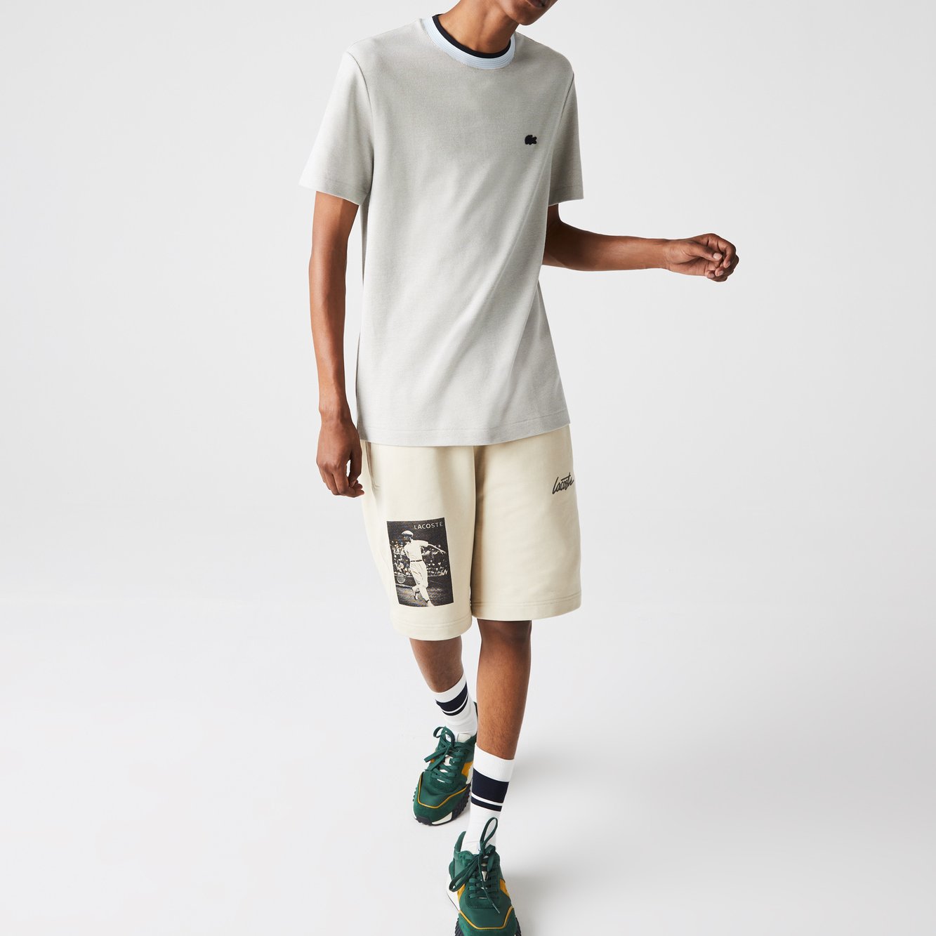 T-shirt homme Lacoste seconde main photo 2