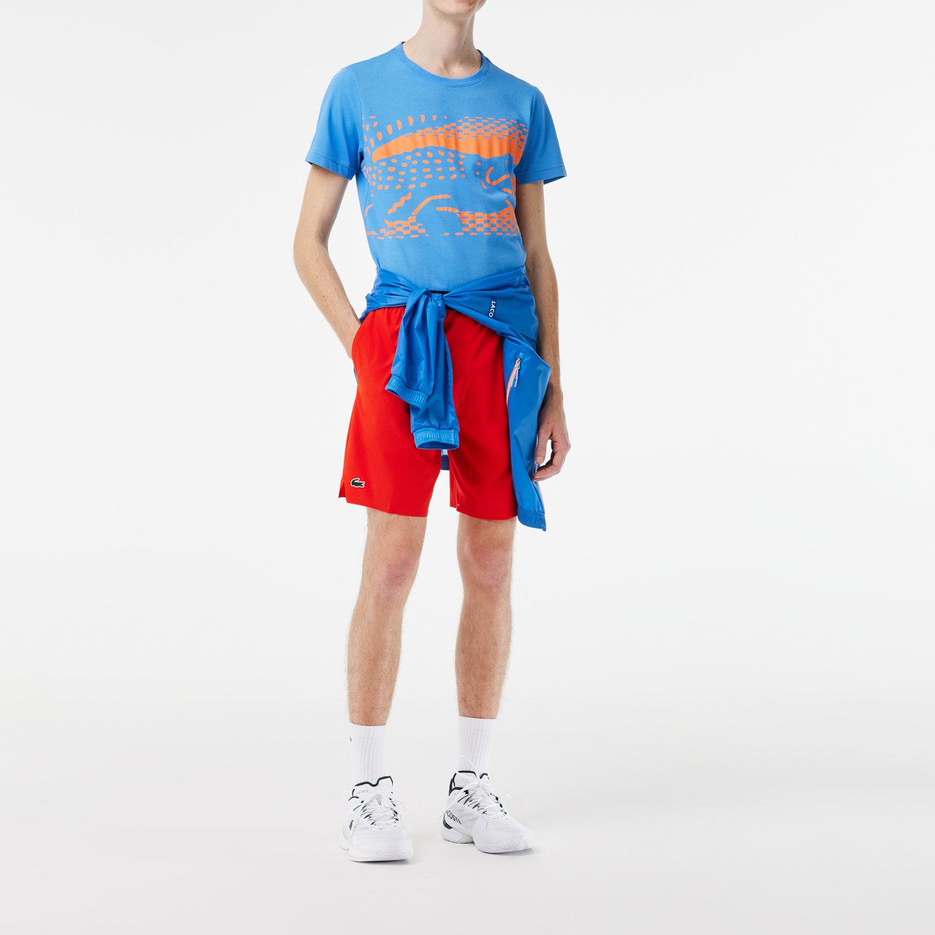T-shirt Lacoste x Novak Djokovic homme Lacoste seconde main photo 5