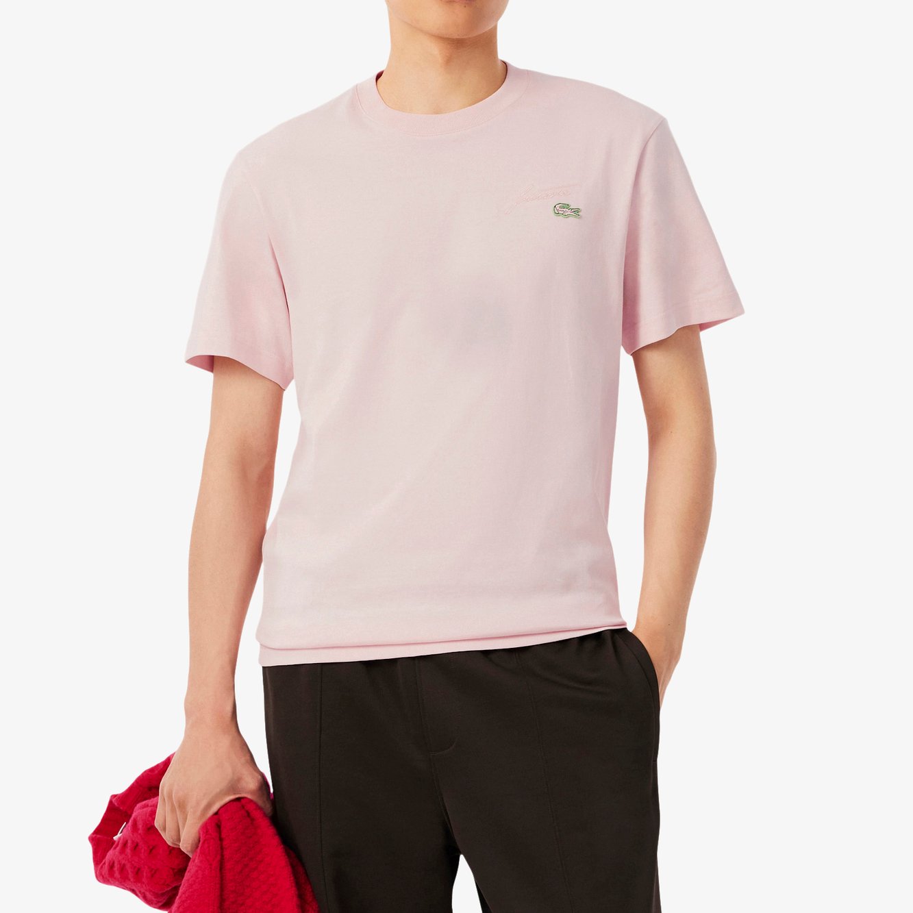 T-shirt homme Lacoste seconde main photo 2
