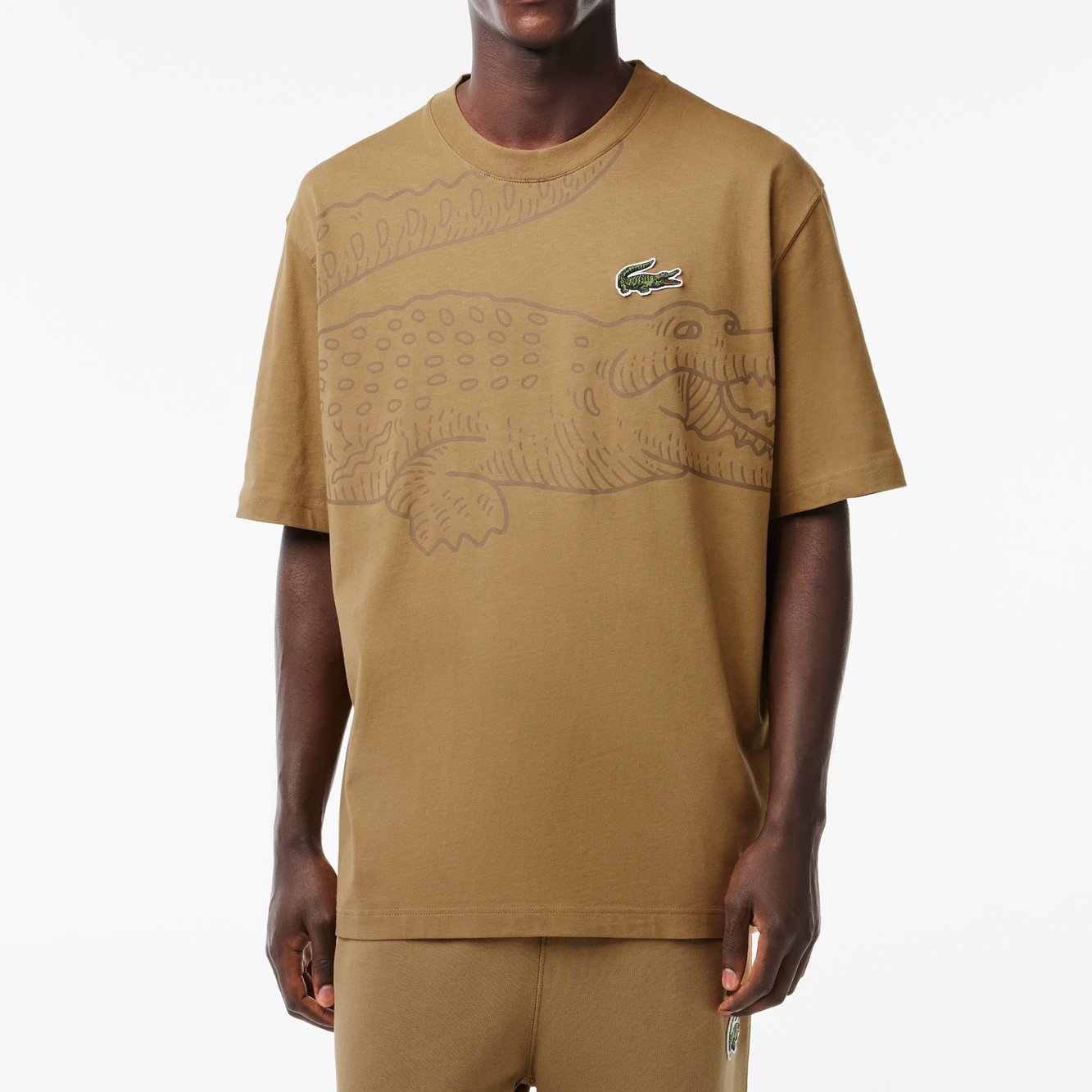 T-shirt homme Lacoste seconde main photo 1