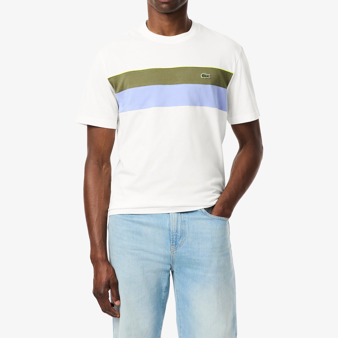 T-shirt homme Lacoste seconde main photo 2