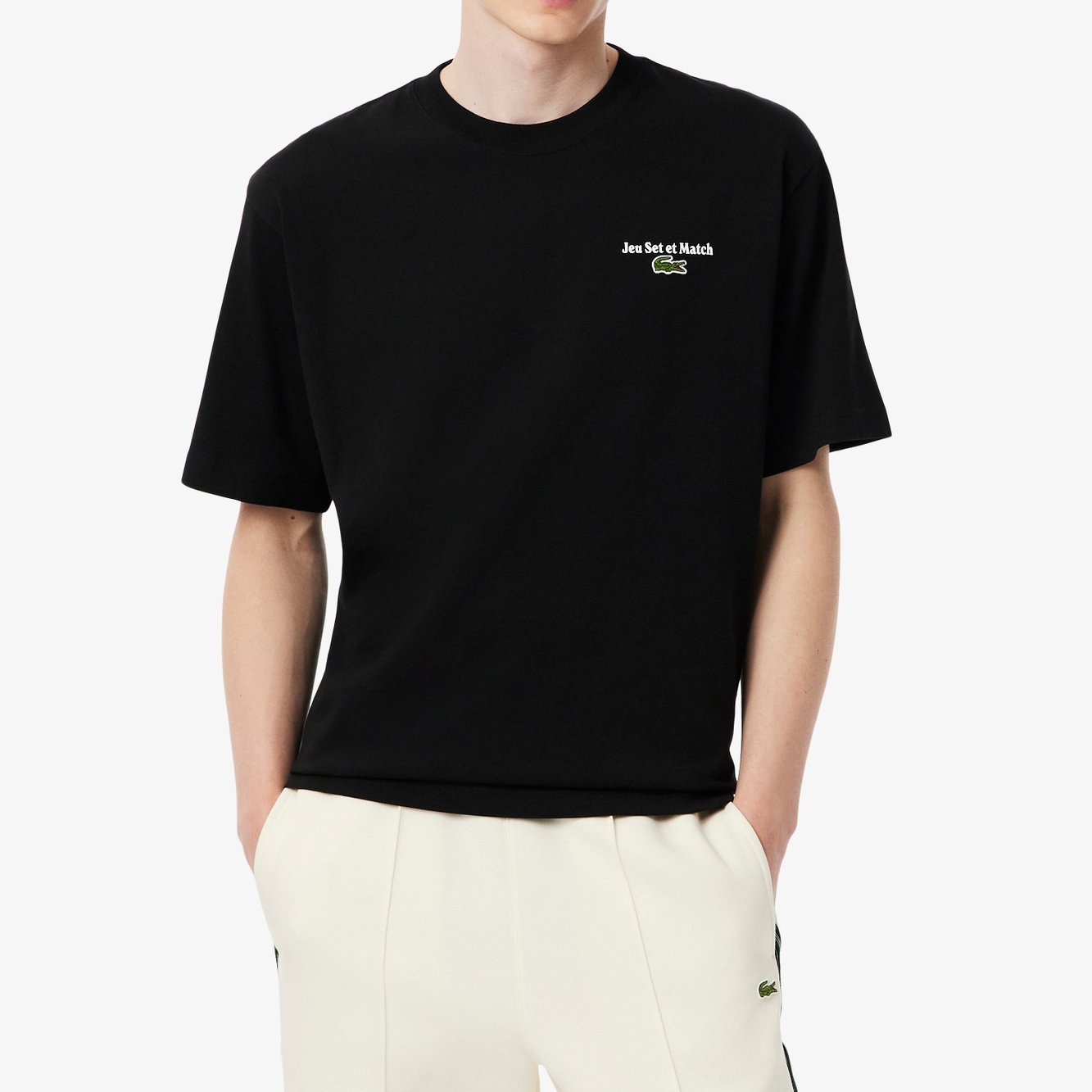 T-shirt homme Lacoste seconde main photo 2
