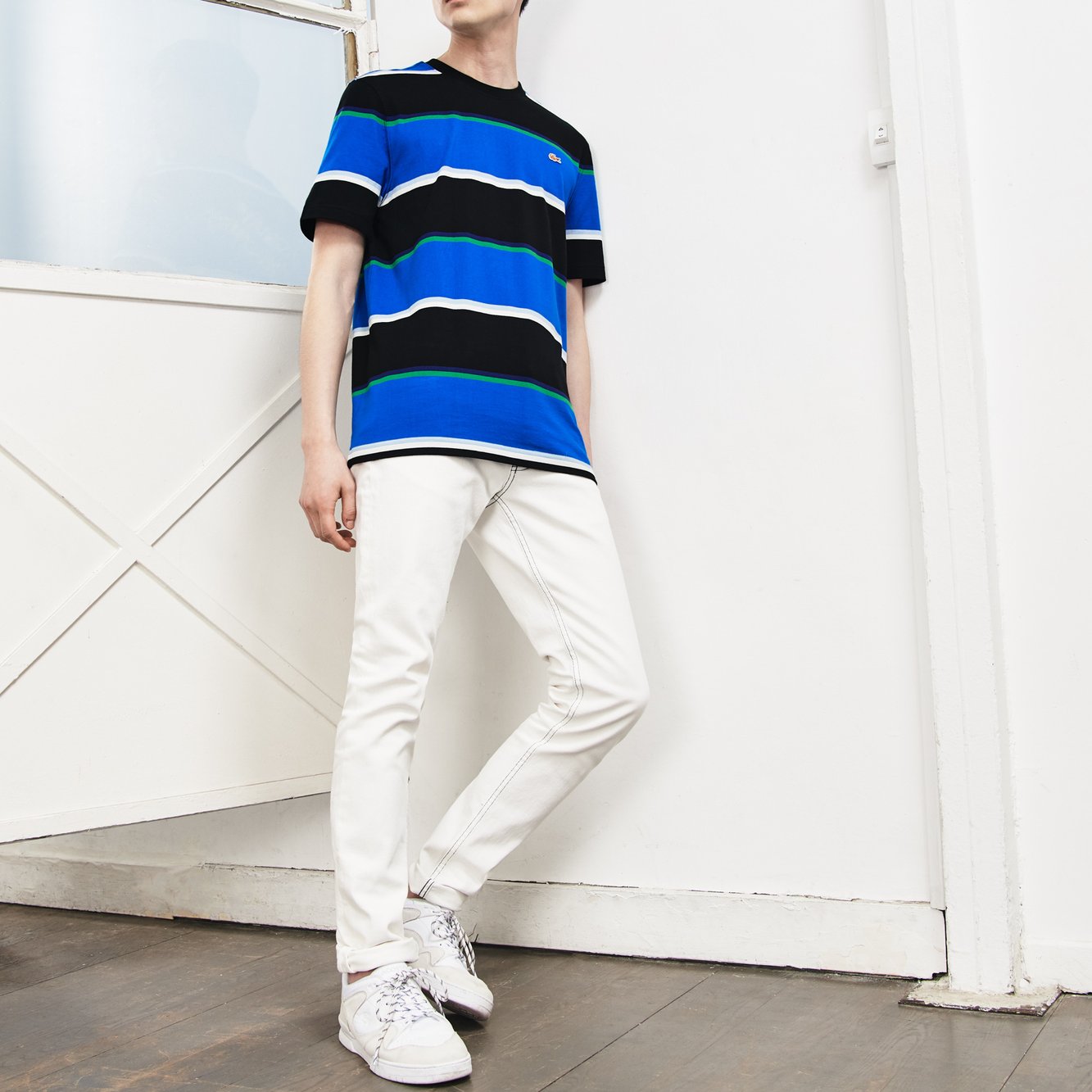 T-shirt Lacoste x Opening Ceremony unisexe Lacoste seconde main photo 2