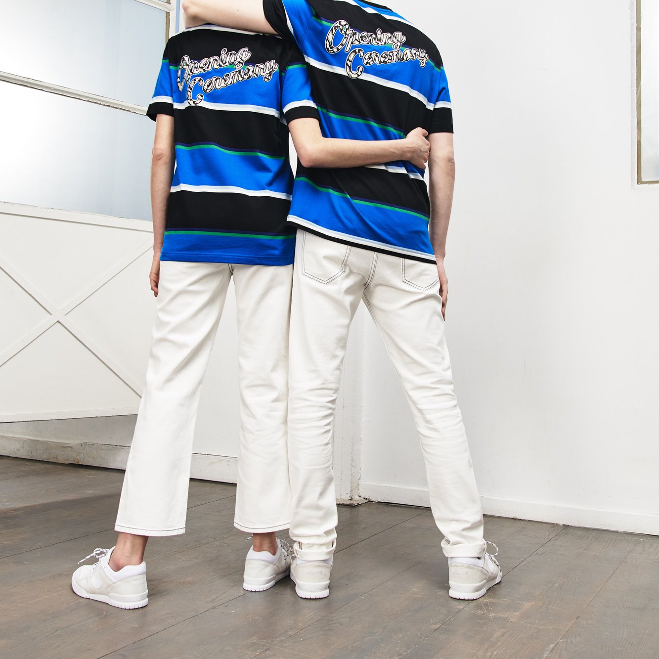 T-shirt Lacoste x Opening Ceremony unisexe Lacoste seconde main photo 1