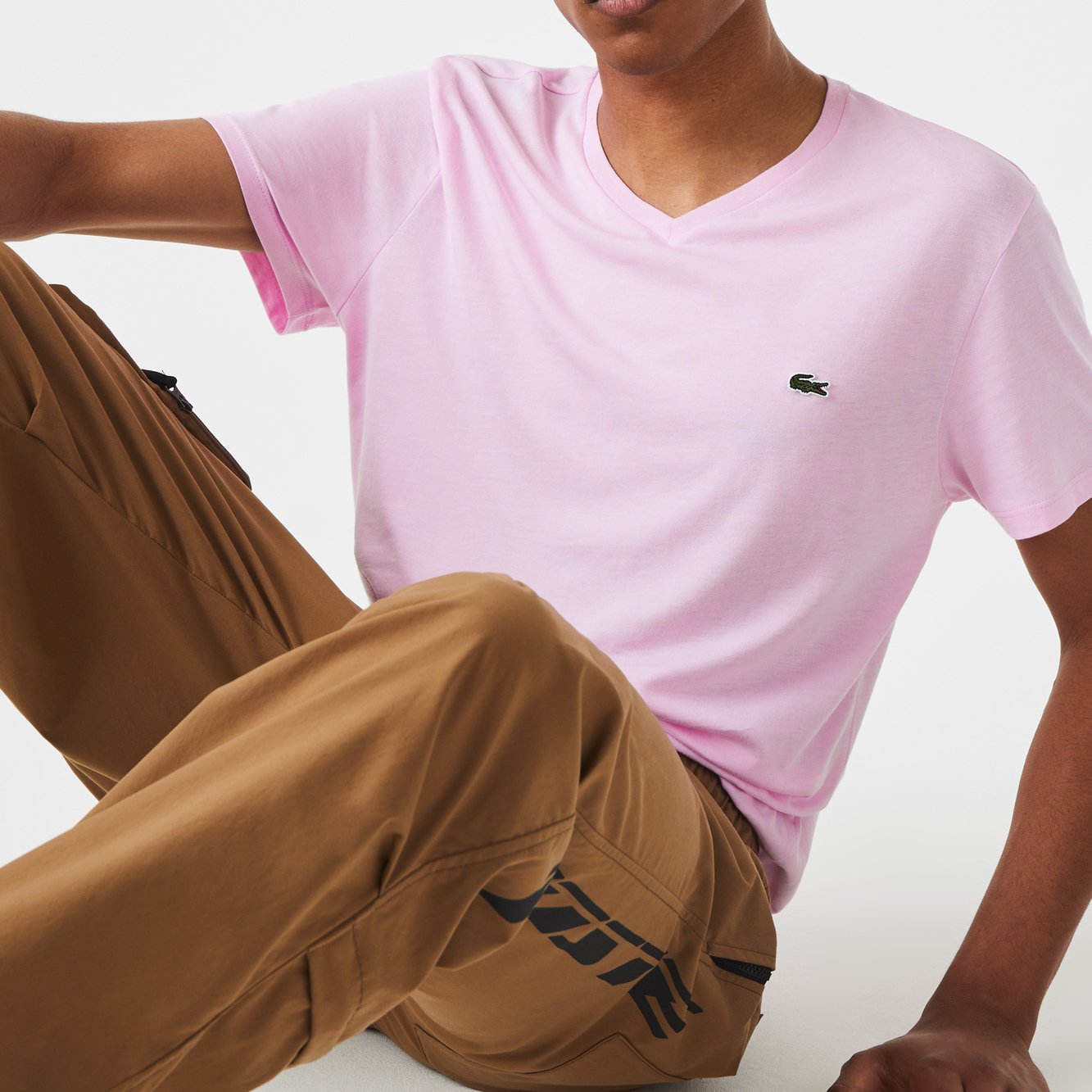 T-shirt homme Lacoste seconde main photo 2