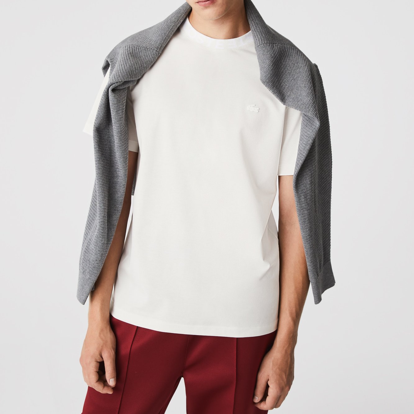 T-shirt homme Lacoste seconde main photo 3