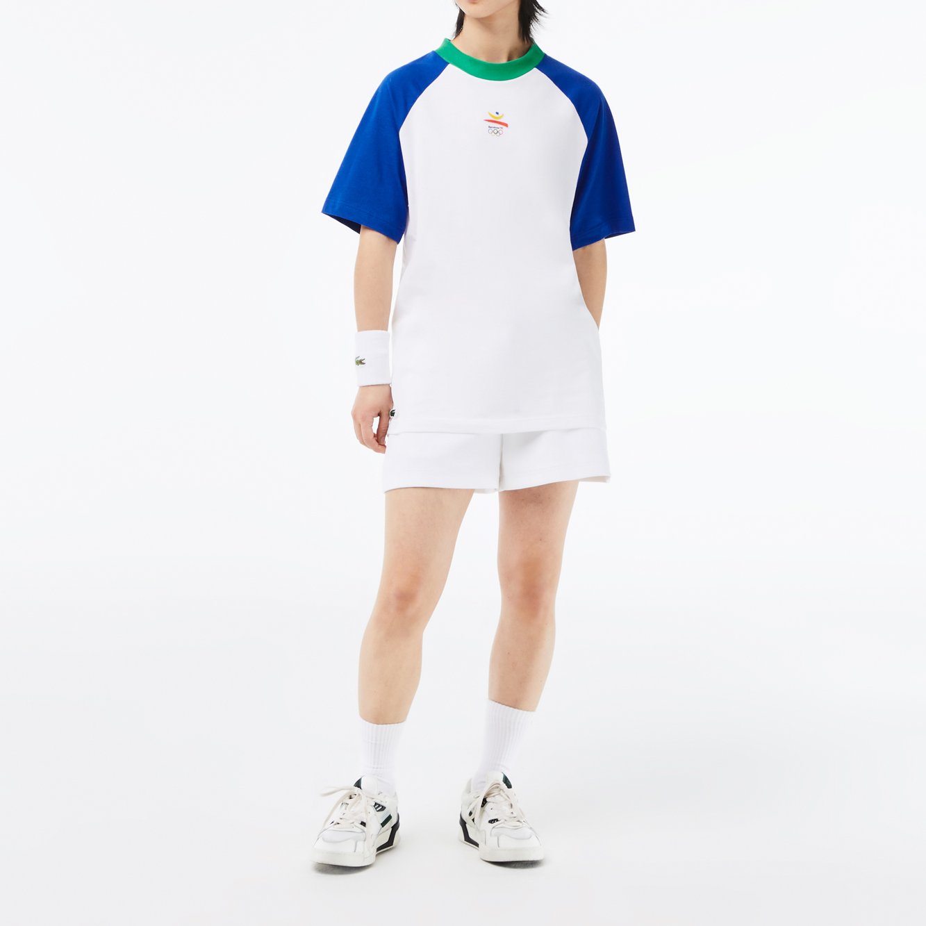 T-shirt unisexe Lacoste seconde main photo 5