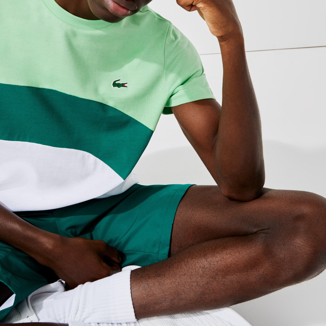 T-shirt homme Lacoste seconde main photo 2