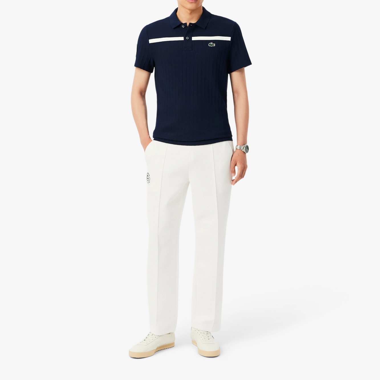 Pantalon de survêtement homme Lacoste seconde main photo 2
