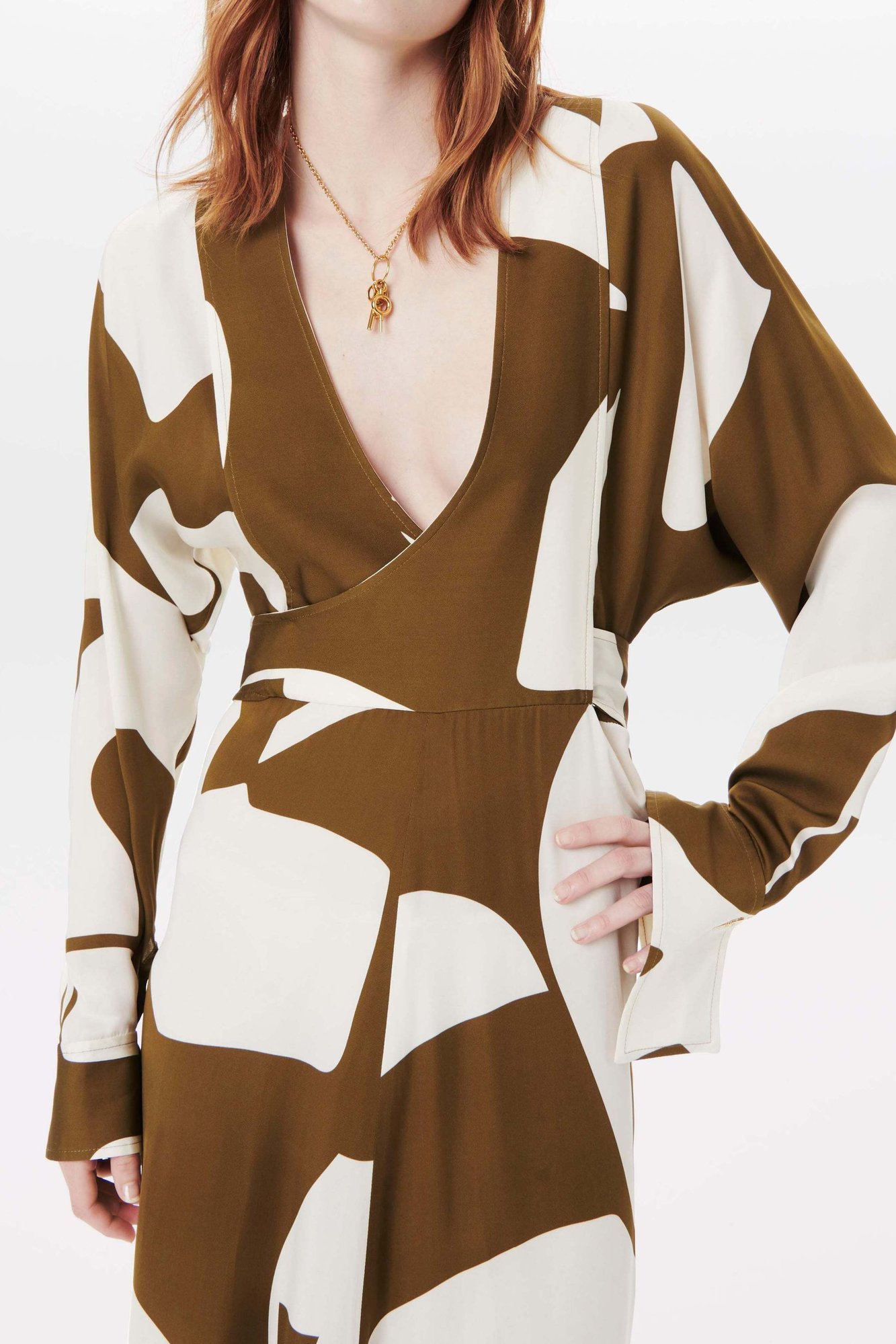 Wrap Midi Dress Victoria Beckham second-hand photo 4