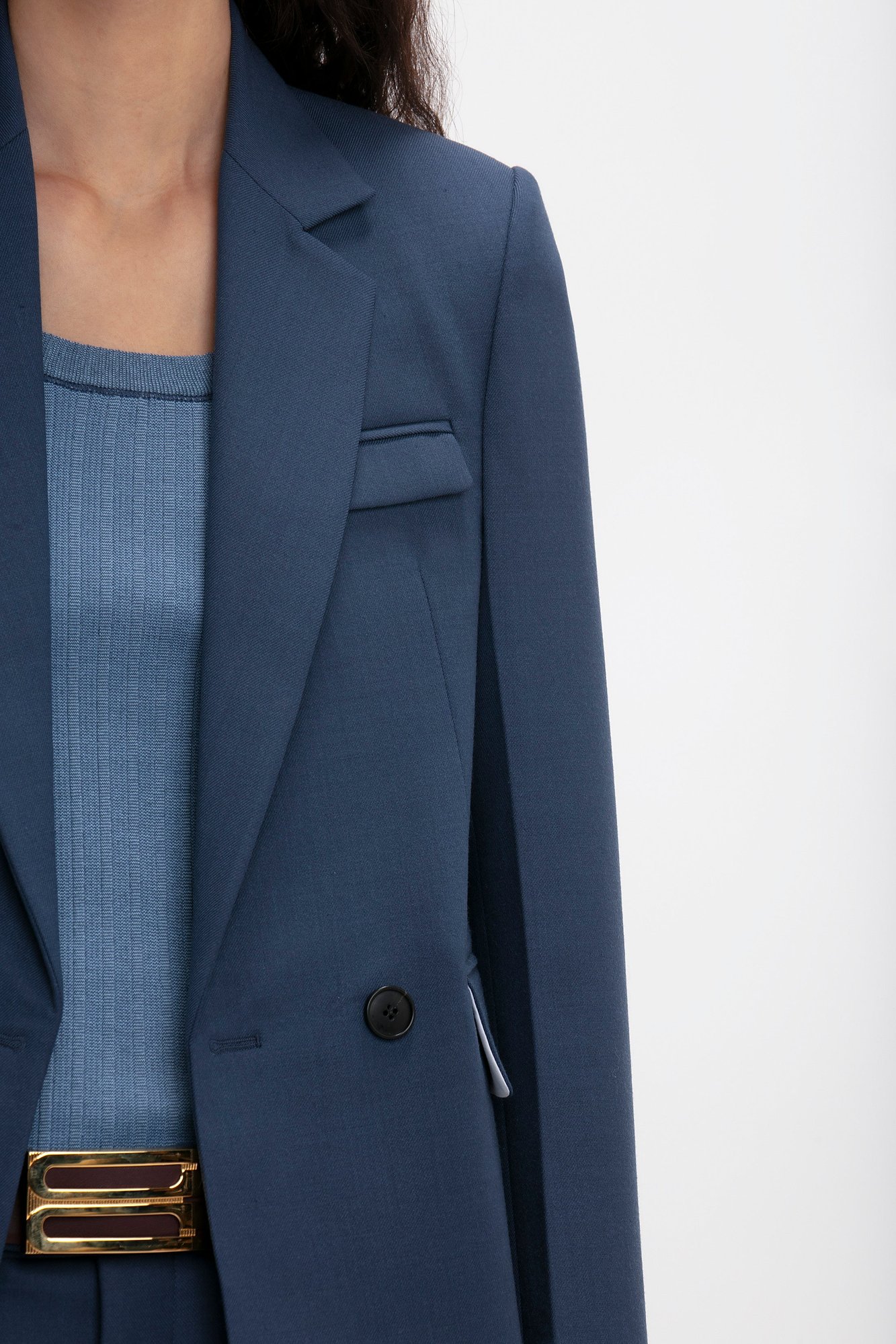 Shrunken Double Breasted Jacket Victoria Beckham second-hand photo 5