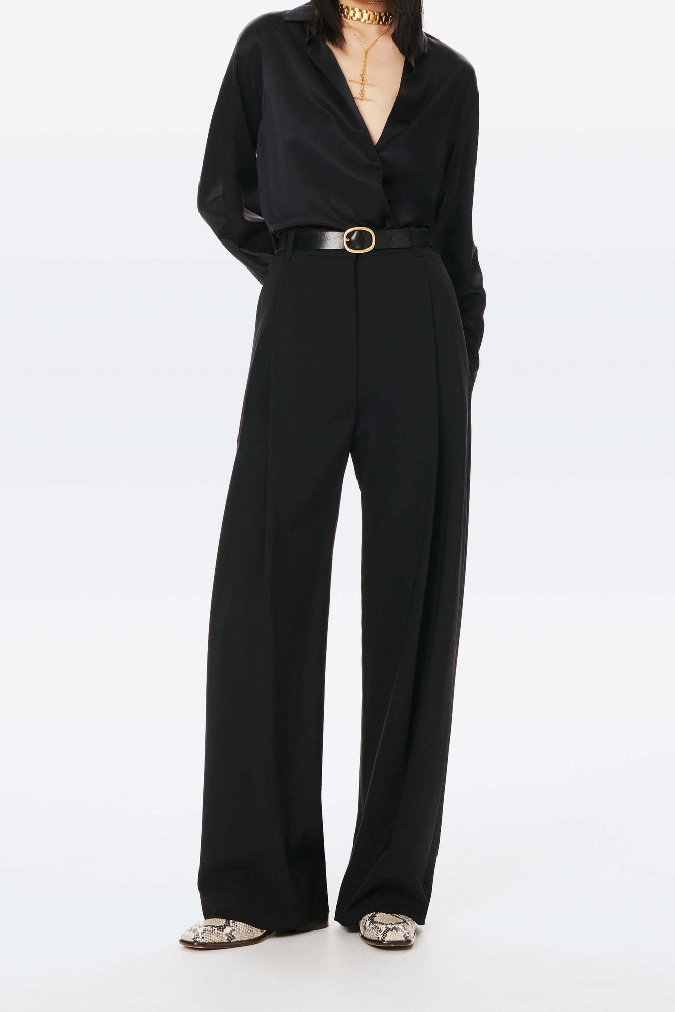 Single Pleat Trouser Victoria Beckham second-hand photo 3