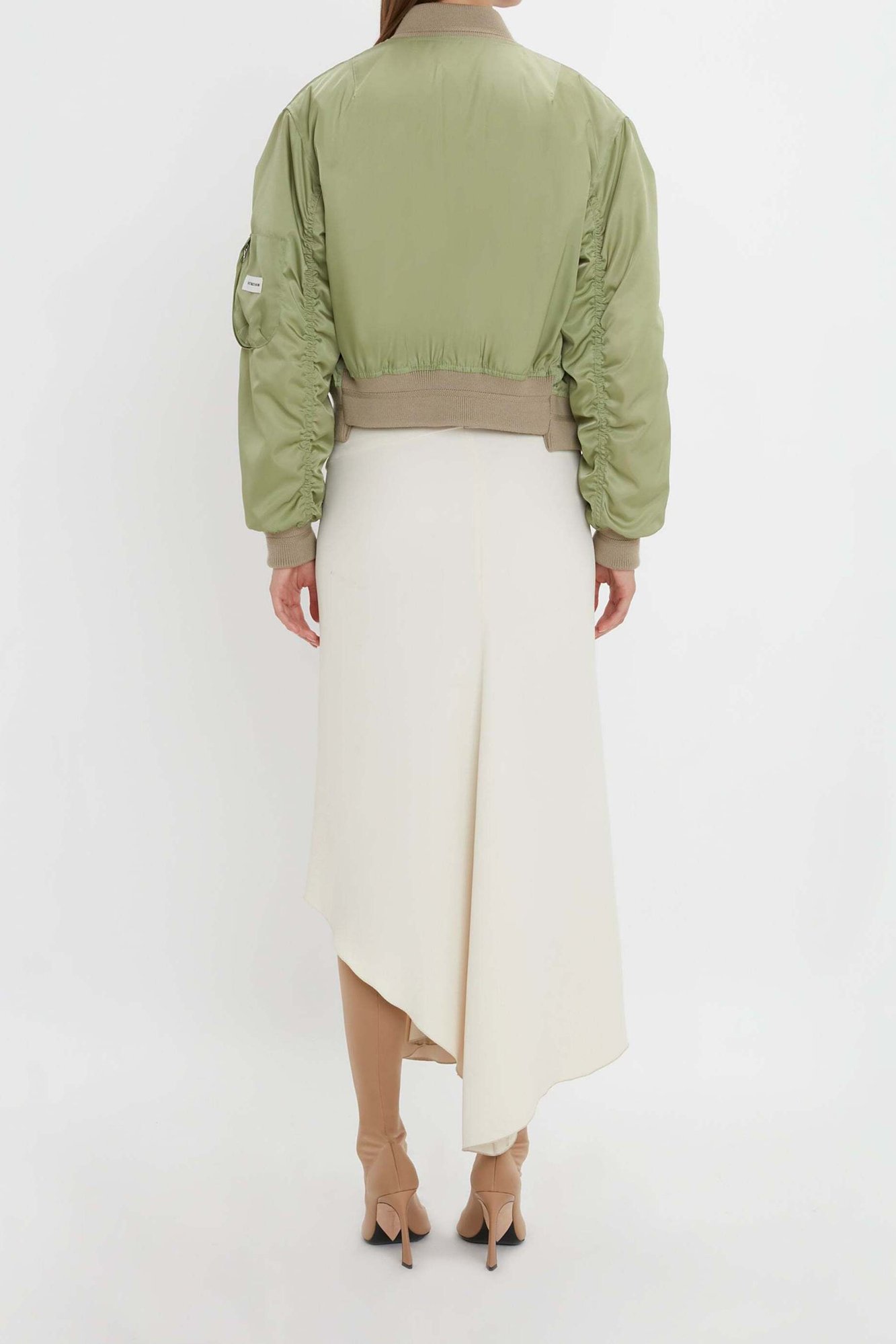 Cropped Bomber Jacket Victoria Beckham second-hand photo 5