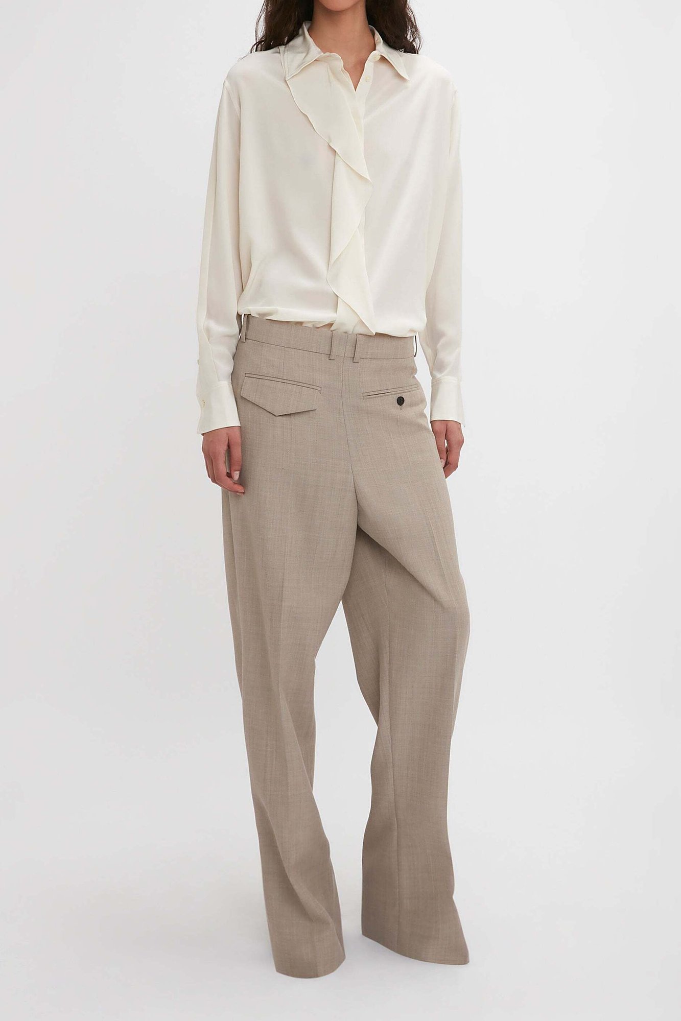 Asymmetric Ruffle Blouse Victoria Beckham second-hand photo 5