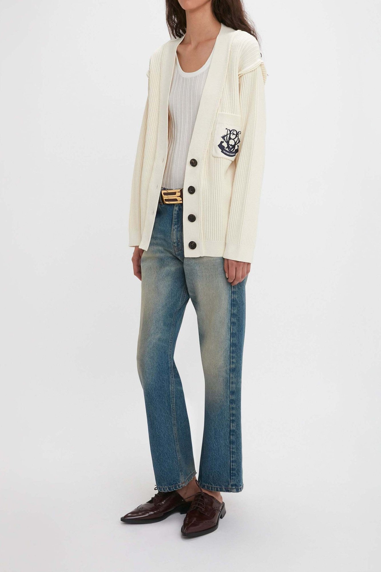 Relaxed Fit Cardigan Victoria Beckham second-hand photo 4