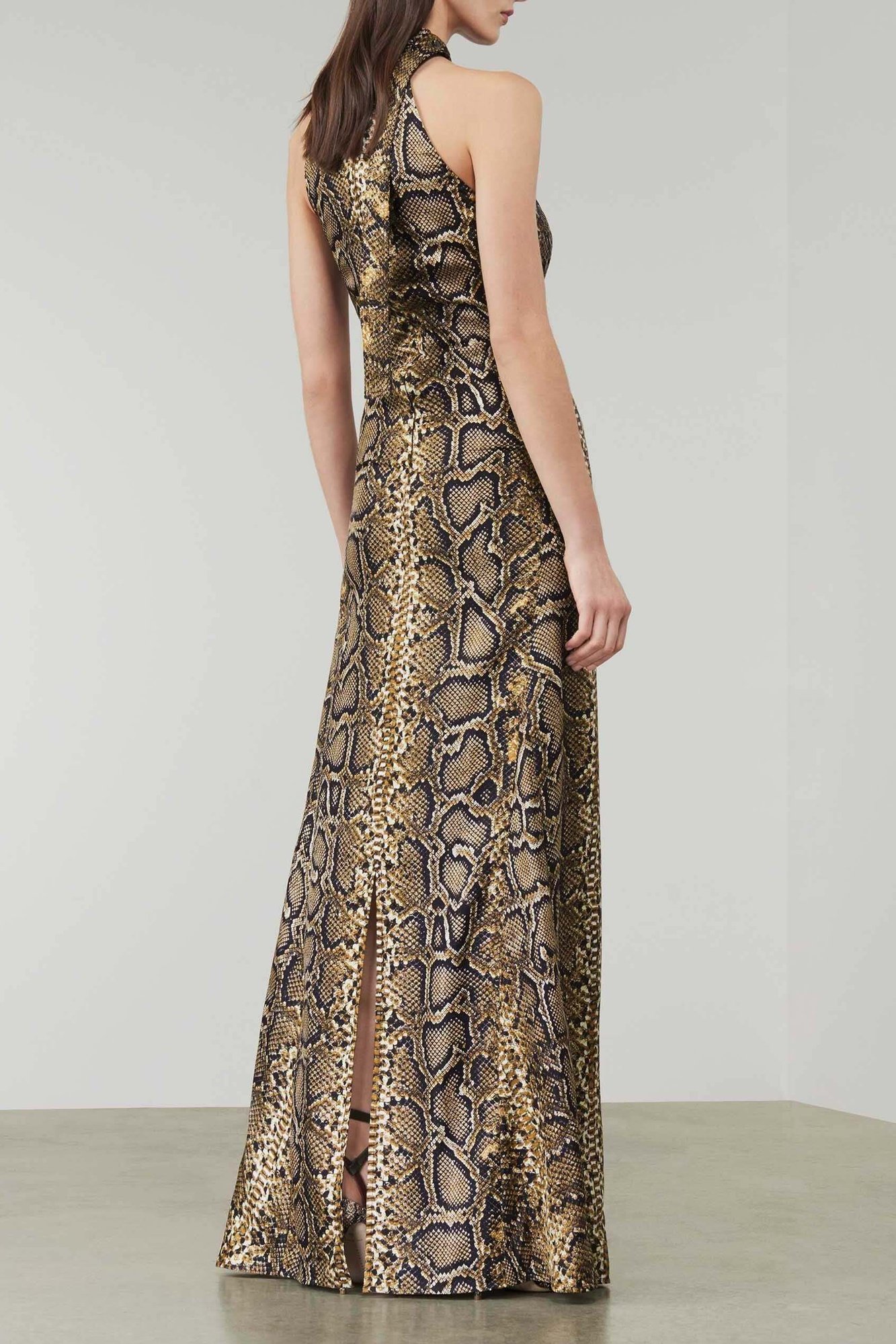Halter-Neck Floor-Length Dress Victoria Beckham second-hand photo 5