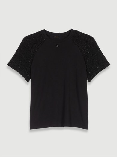 T-shirt fantaisie Maje seconde main photo 1