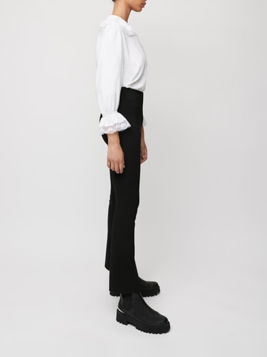 Flared stretch leggings Maje second-hand photo 2