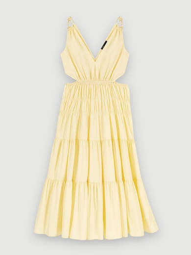 Robe longue Maje seconde main photo 1