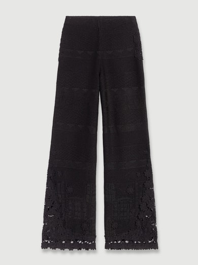 Pantalon en crochet Maje seconde main photo 1