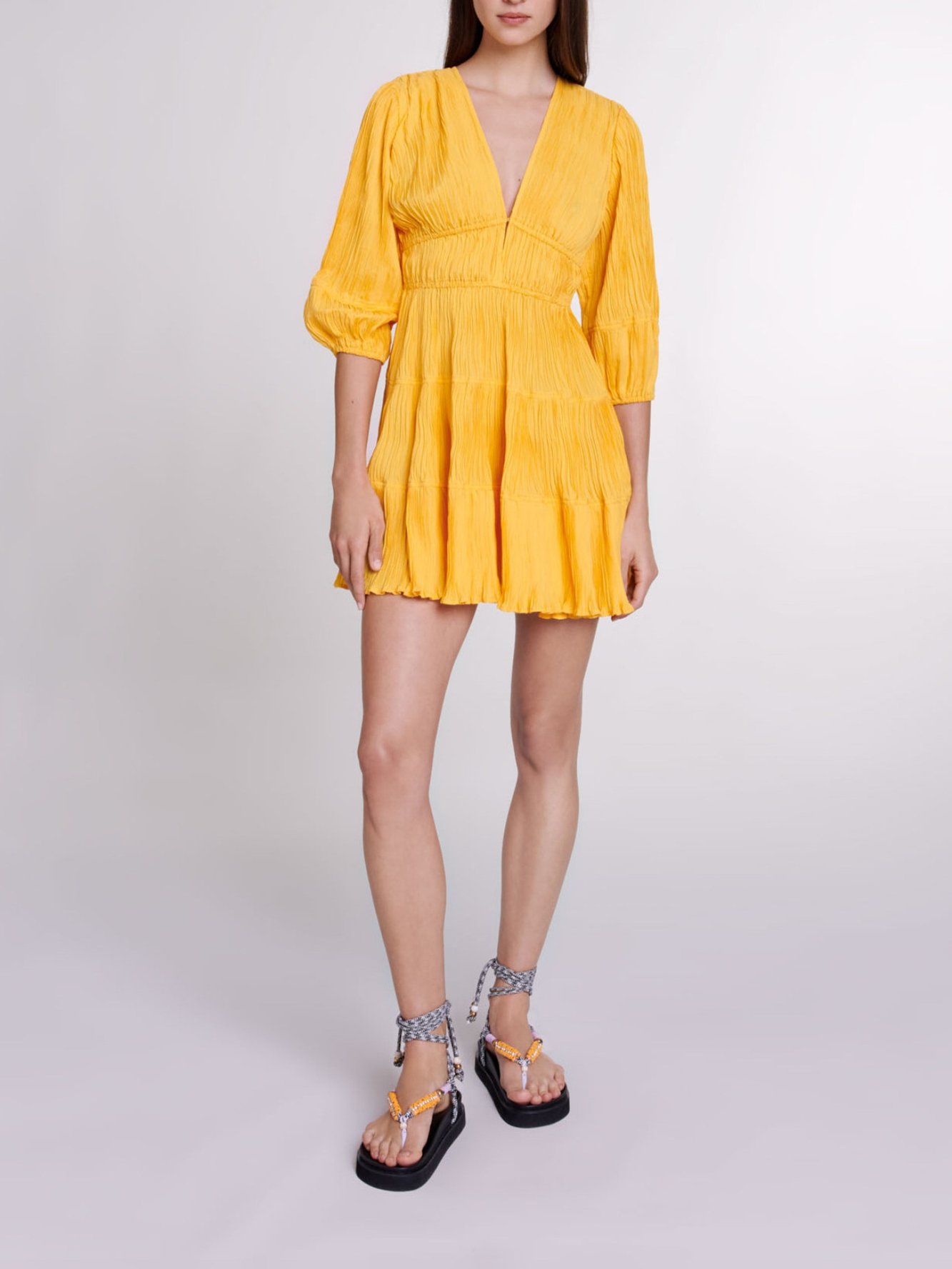 Photo produit Robe courte froncée numéro 1