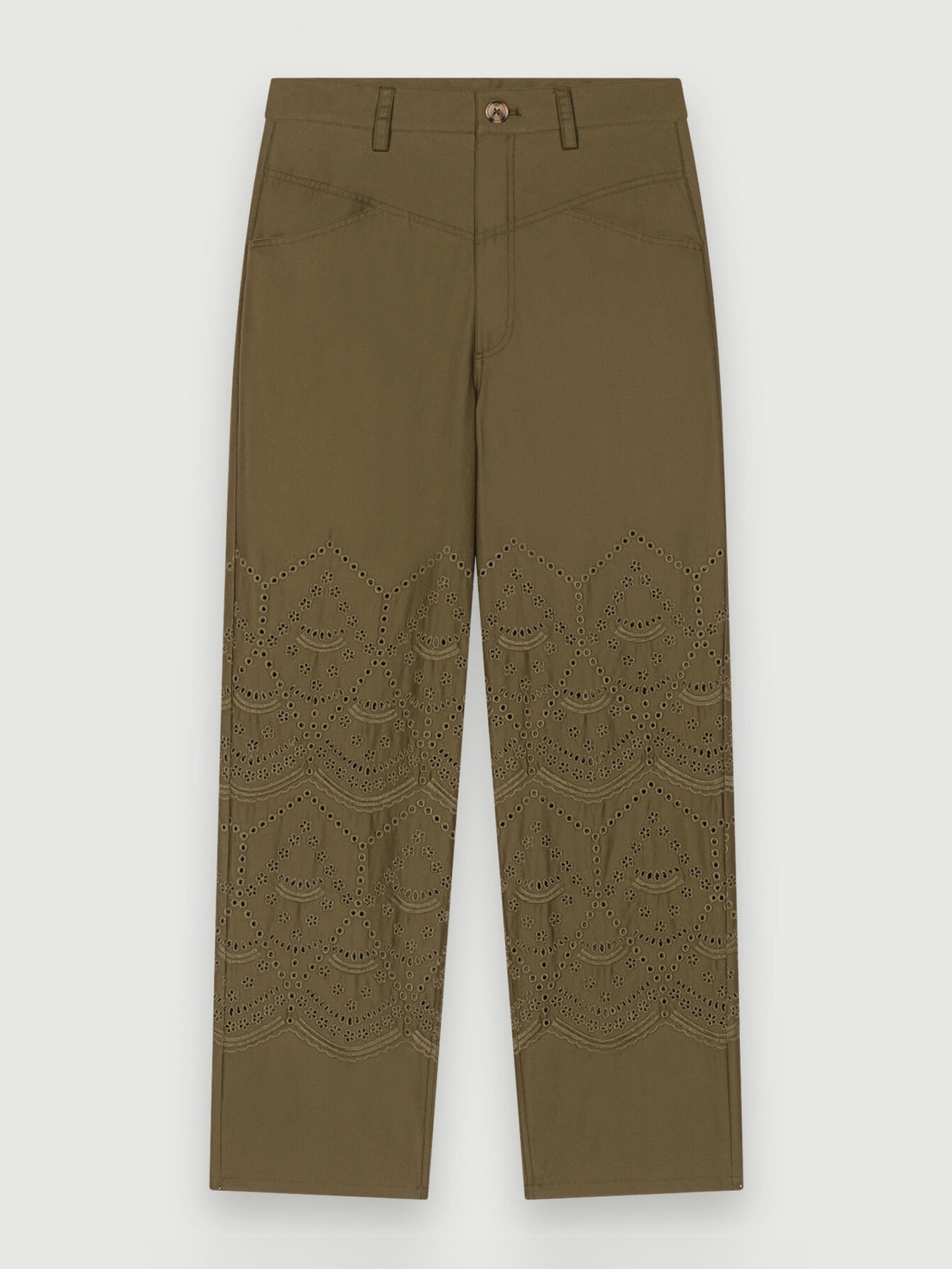 Product photo Embroidered cotton pants number 0