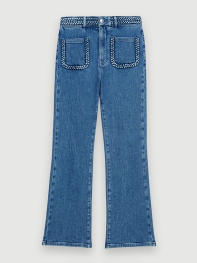 Jeans with braided details Maje Second-Hand photo 1