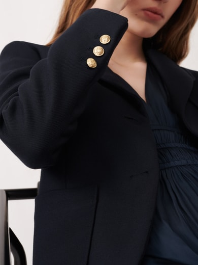 Veste de costume façon collège Maje seconde main photo 2