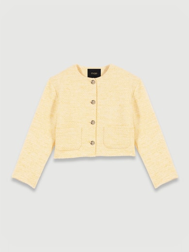 Kurze Tweed-Jacke Maje Second-Hand photo 1