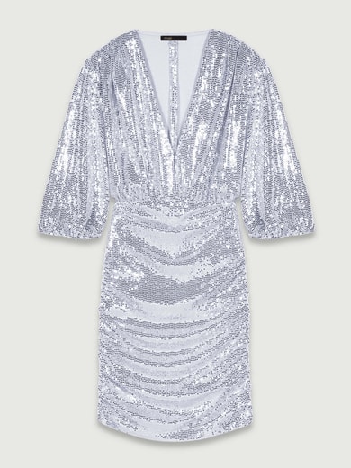 Floaty sequin dress Maje second-hand photo 1