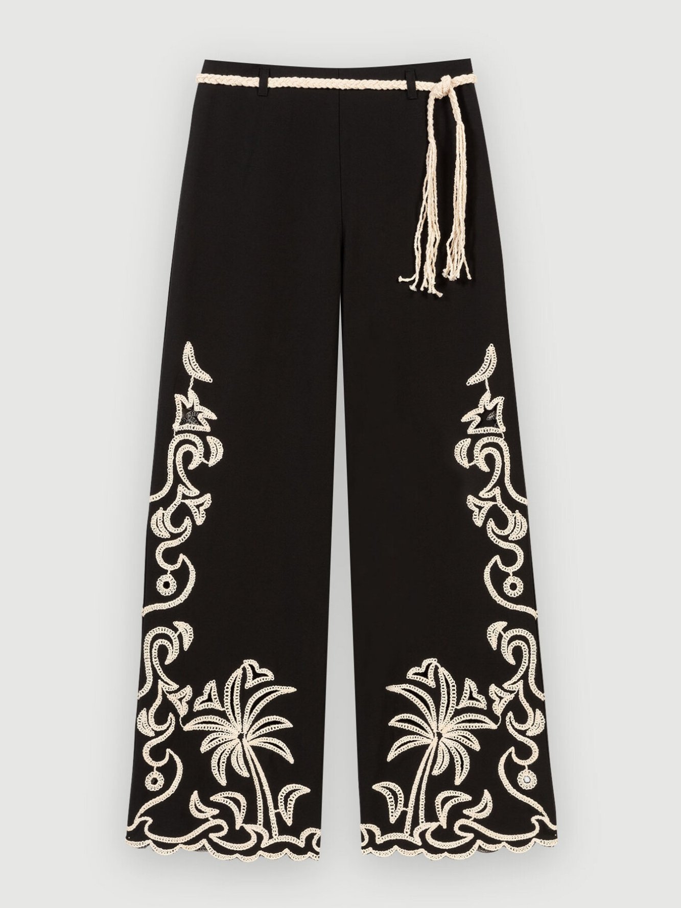 Produktfoto Hose mit Palmenstickerei Nummer 1