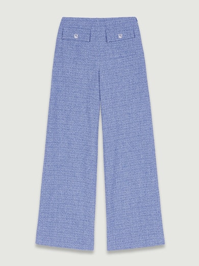 Pantalon en tweed Maje seconde main photo 1