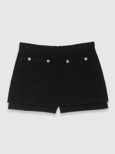 Short en tweed Maje seconde main photo 1