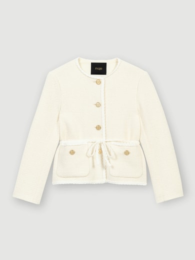 Veste ceinturée Maje seconde main photo 1