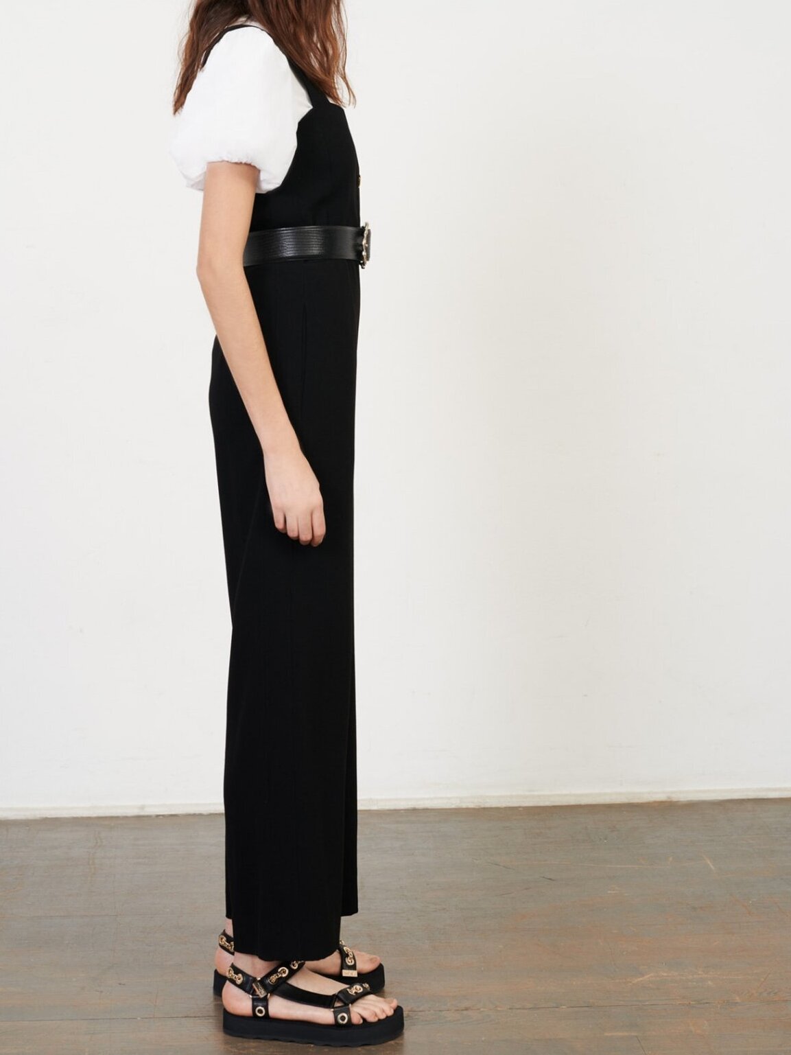Crêpe jumpsuit Maje second-hand photo 6
