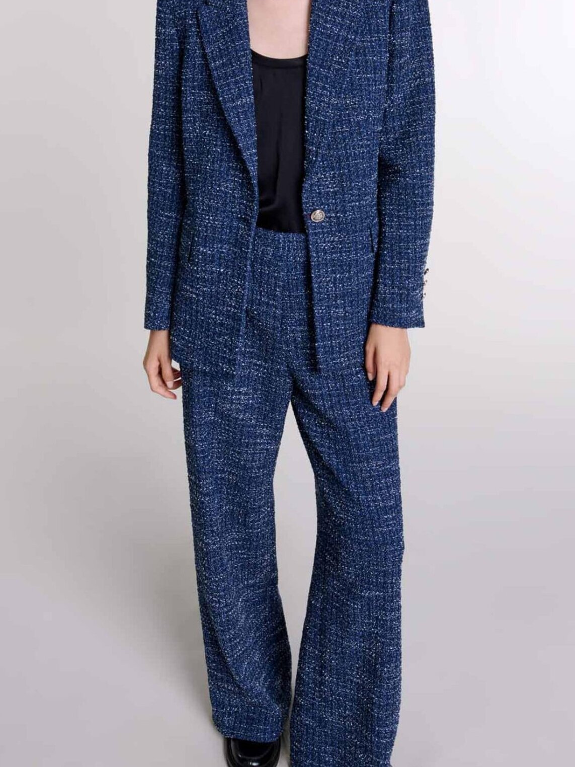 Tweed jacket Maje second-hand photo 5