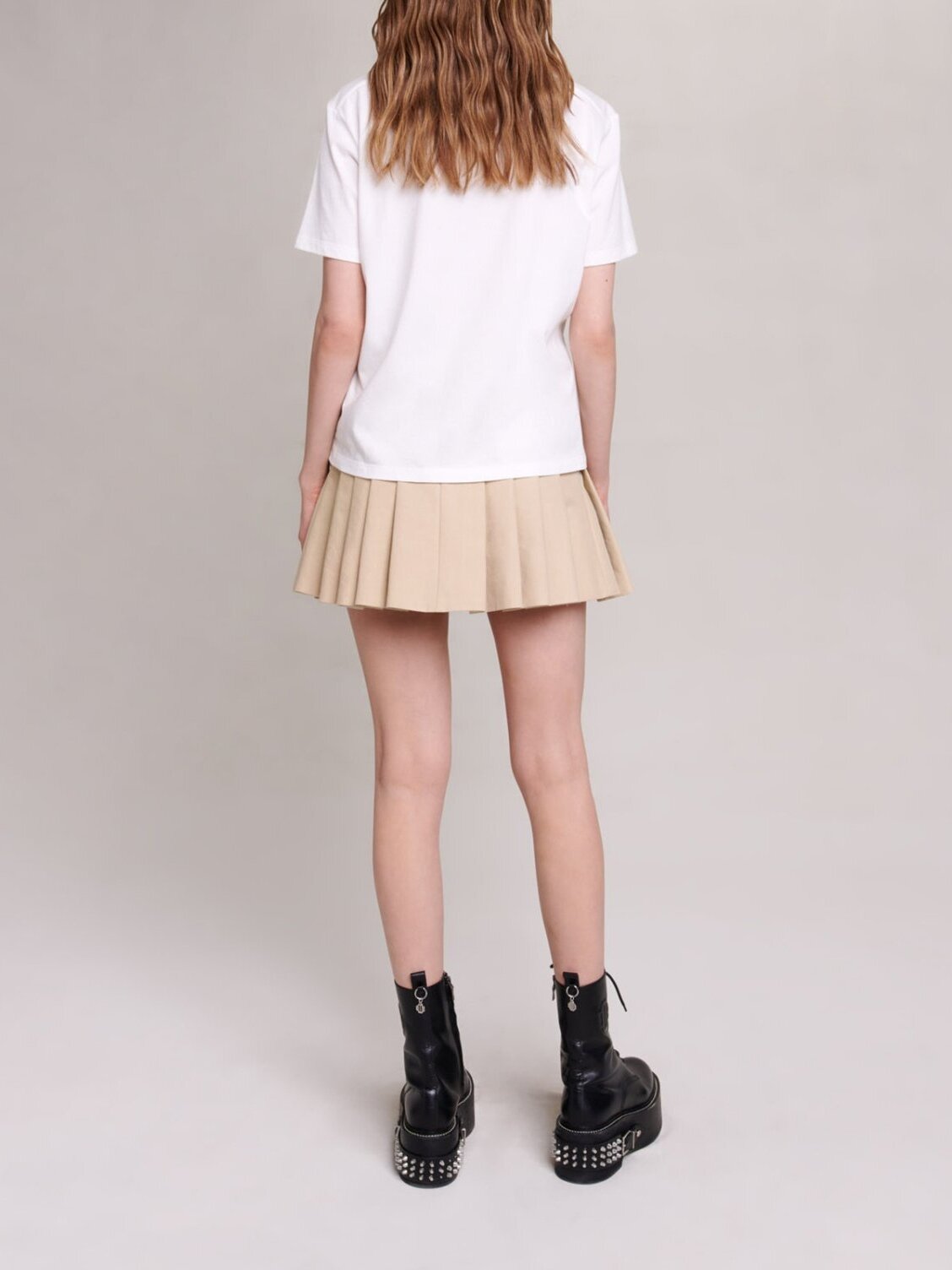 Tee-shirt en coton Maje seconde main photo 4