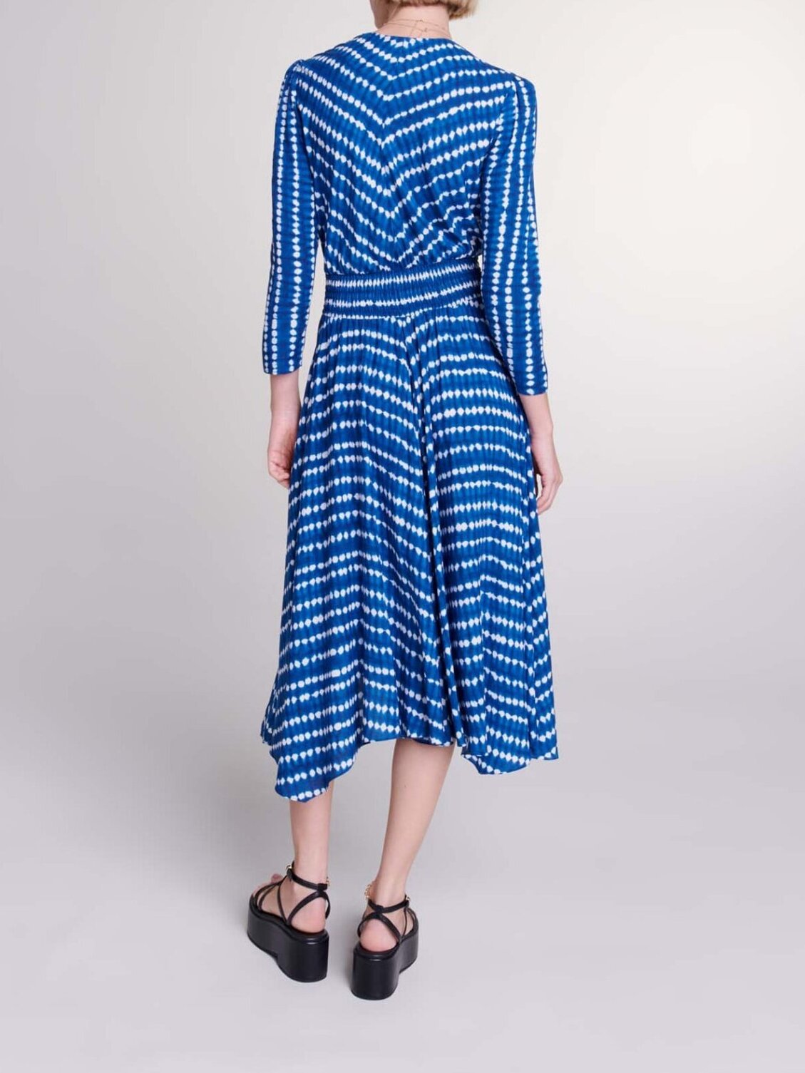 Asymmetrisches, langes Kleid Maje Second-Hand photo 4