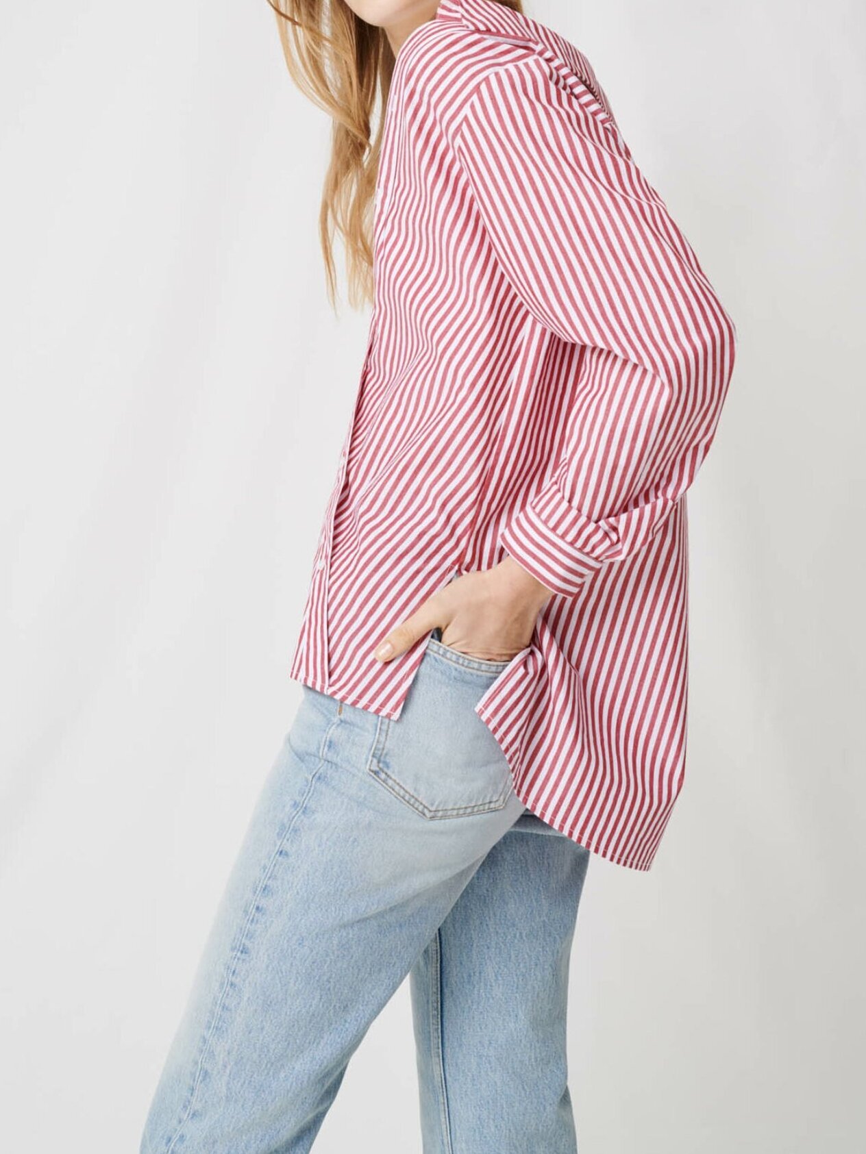 Top with scarf-style short sleeves Maje second-hand photo 4